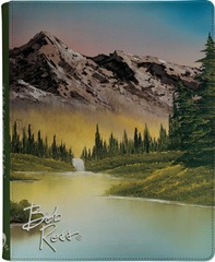 Ultra Pro - Bob Ross Mountain Retreat 9pkt Zippered Pro Binder